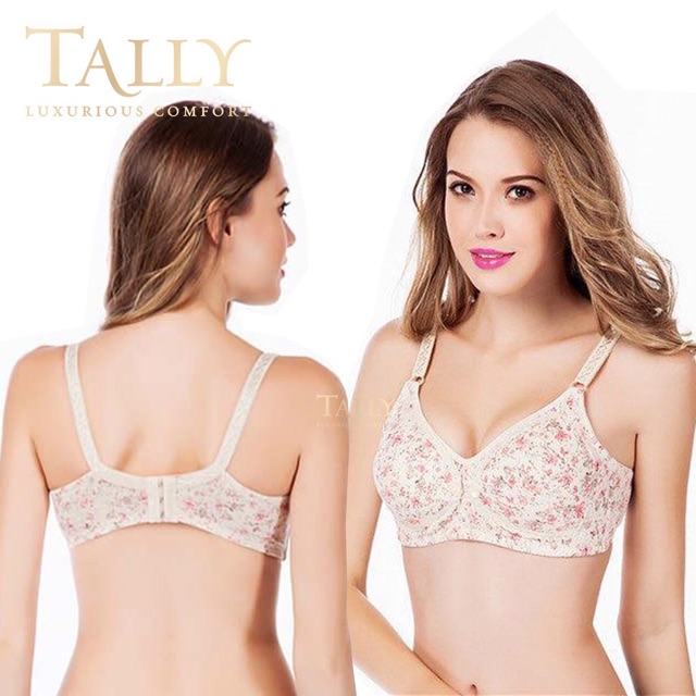 TALLY BRA BH 2630 MENYUSUI I BUSA TIPIS | CUP C | TANPA KAWAT I SIZE 36 - 42