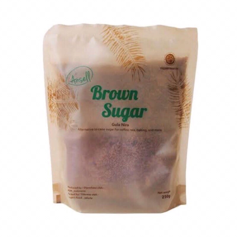 

Brown Sugar Gula Nira 250 Gr