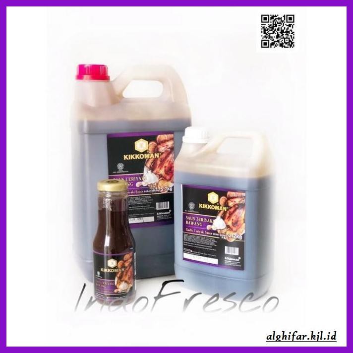 

gnidderdsaus- kikkoman garlic teryaki sauce- saus teriyaki bawang halal 300g -asliiiiii.