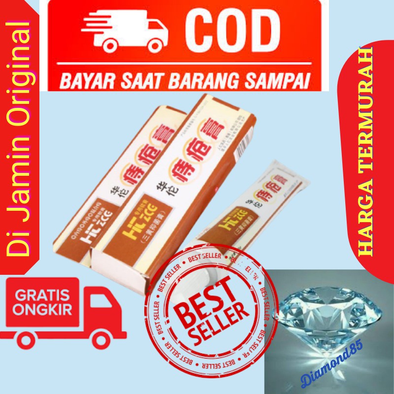 (Original) Salep Wasir Ambeyen Asli Herbal Cina HUATUO ZHICHUANG GAO Ampuh Exp Lama Termurah