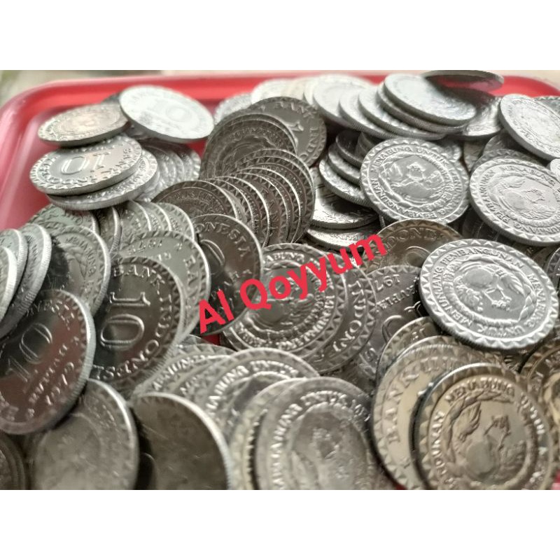 Koin 10 Rupiah Tabanas 1979 Bagus