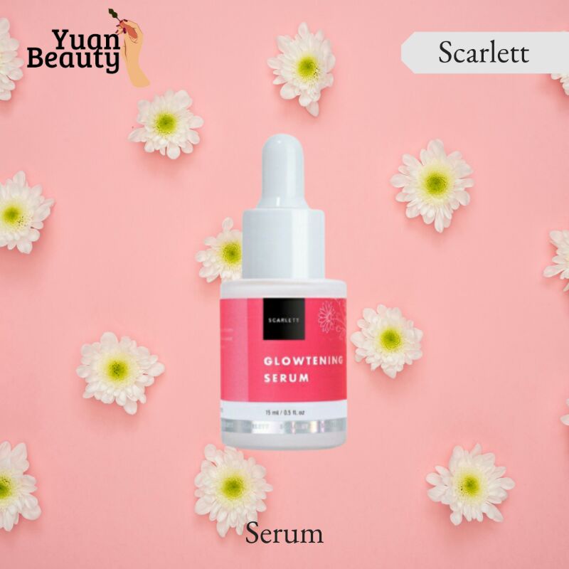 Glowtening Serum Scarlett Original by Felicya Angelista