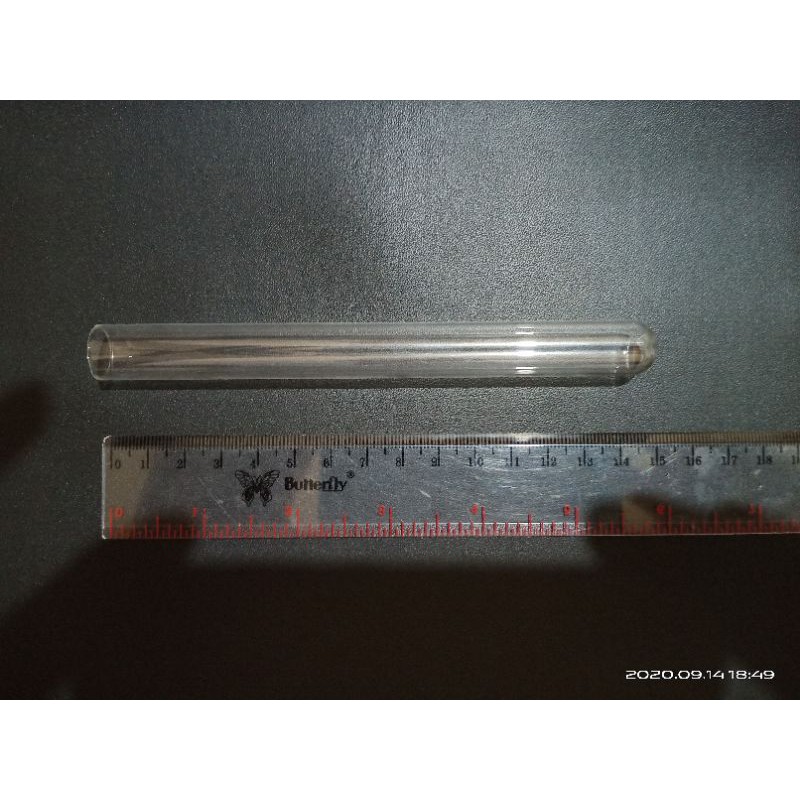 Test tube tabung reaksi kaca 12x75mm 12x100mm 15mmx150mm  16x155mm