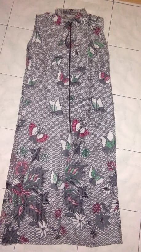 Batik Couple Keluarga Sania Ruffle Ori Ndoro Jowi Dnt Cendrawasih Kupu