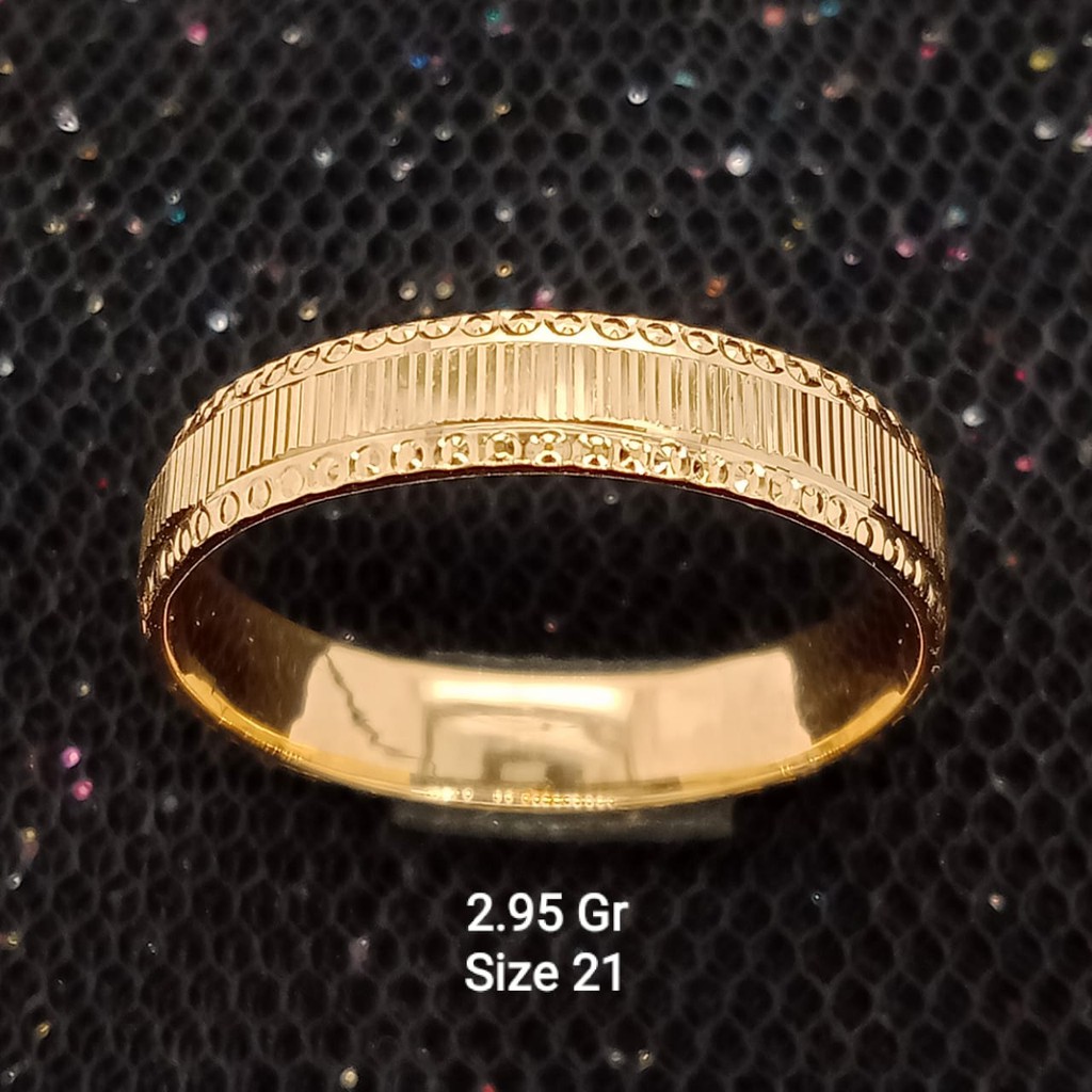 Cincin Emas 17 K - 2.95 gr Kadar 750 - 1985