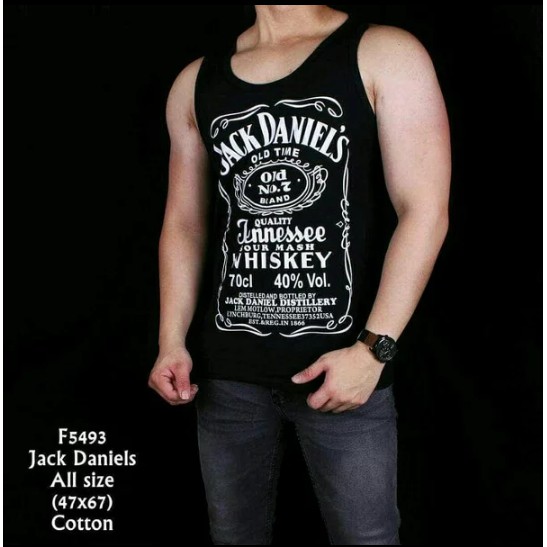 Hot New Baju kaos singlet tanktop santai gym fitness bali heineken beer cowok
