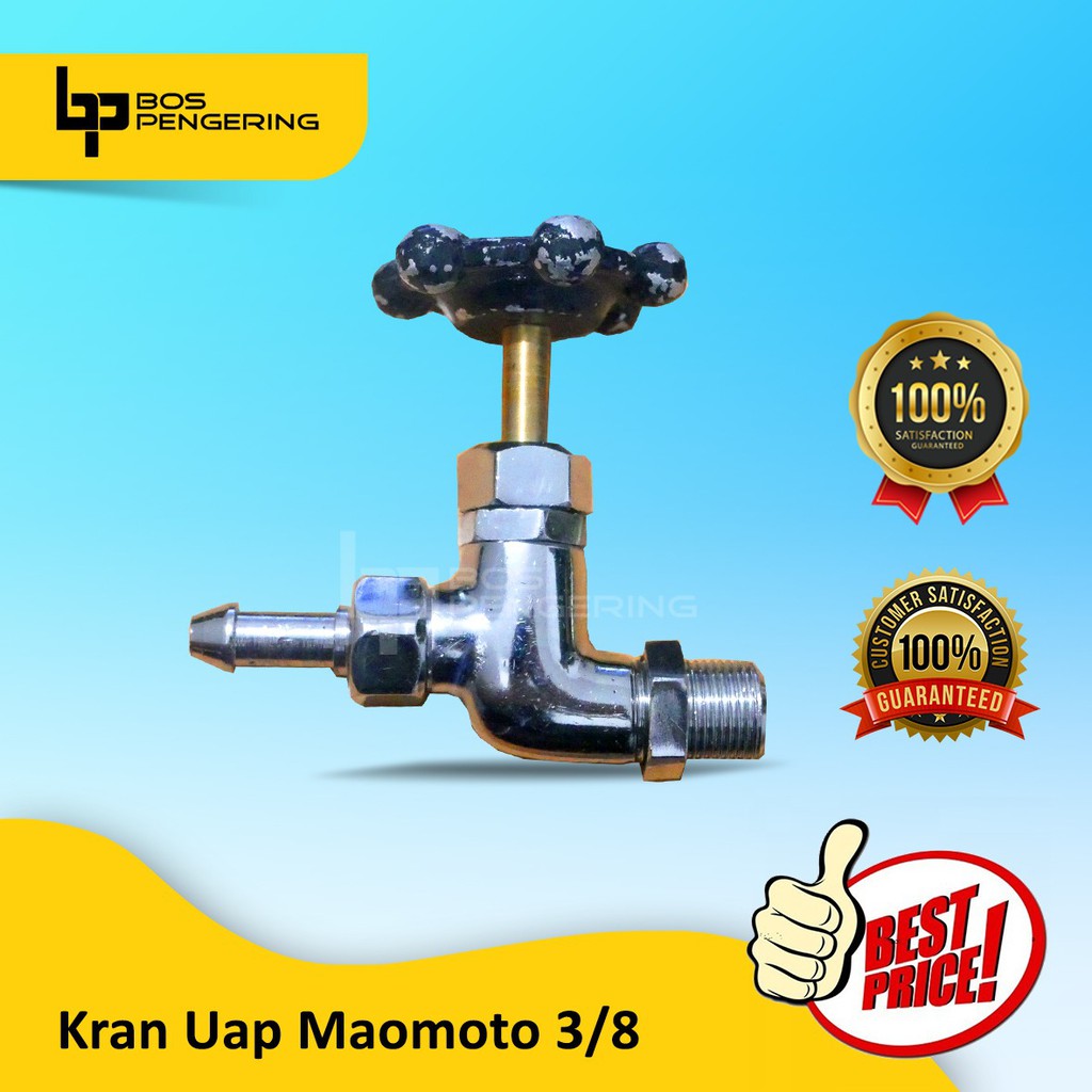 Kran Uap 3/8 Setrika Uap Maomoto 25 liter Kualitas Premium