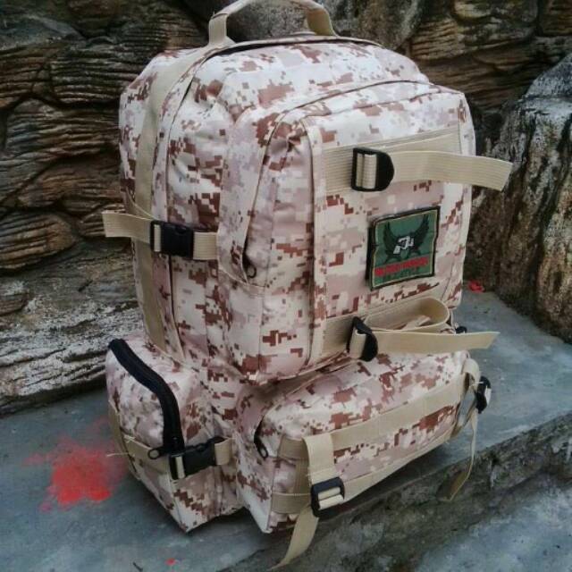 Tas Loreng Libanon/ Tas Punggung/ Ransel Loreng