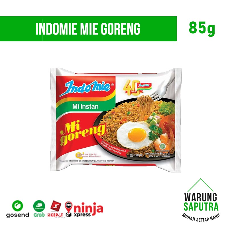 

Mie Goreng Indomie Original 85g