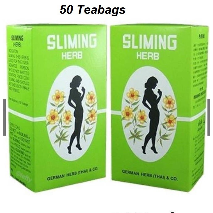 SLIMMING HERB 50 TEA BAG TEH PELANGSING THAILAND EFEKTIF MELANGSINGKAN