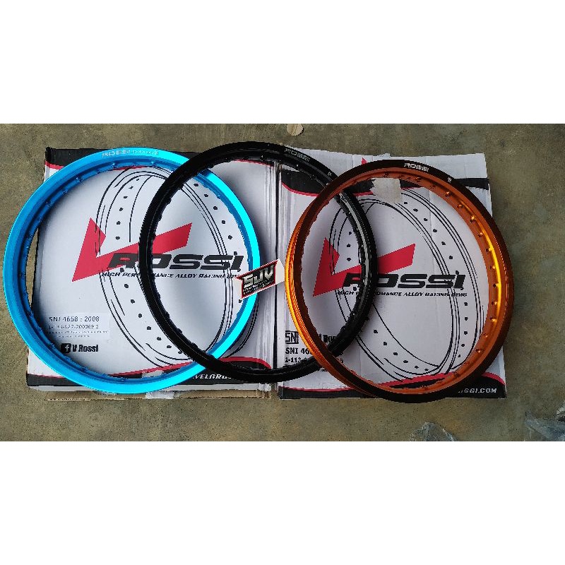 VELG ROSSI ORIGINAL WX KOTAK RING 17(120,140,160,185,215) TERMURAH