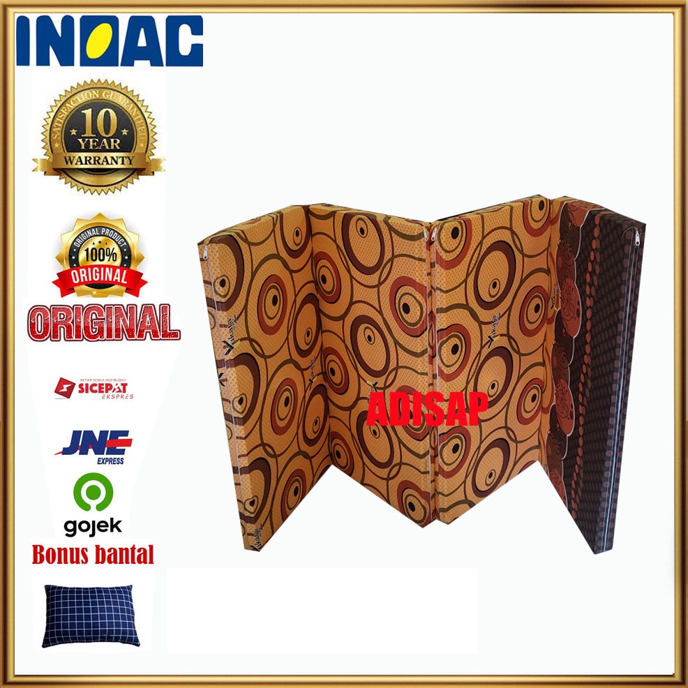Kasur lipat inoac 200x80x5 cm