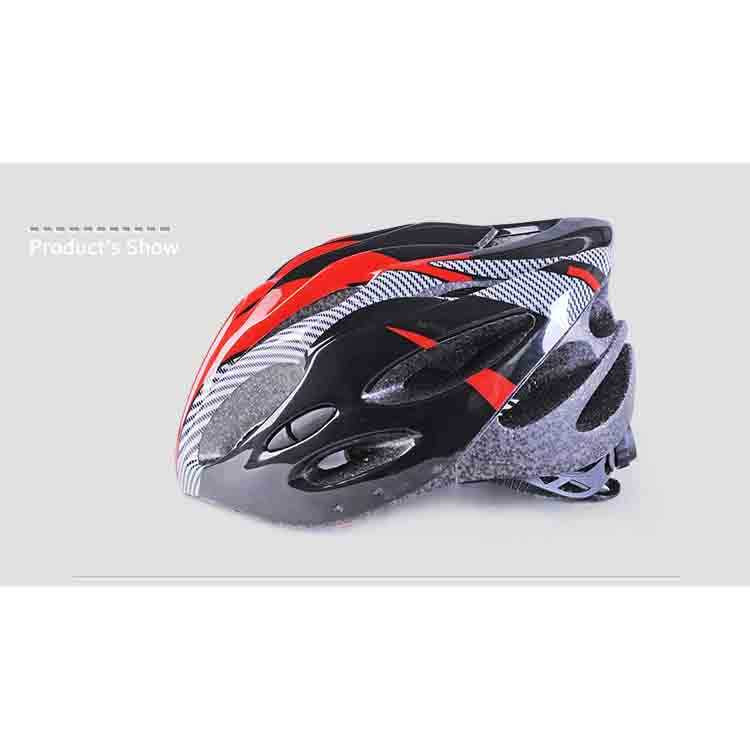 Helm Sepeda MTB Roadbike Ultralight Windproof Ringan Kuat Ventilasi Udara EPS Foam PVC Shell