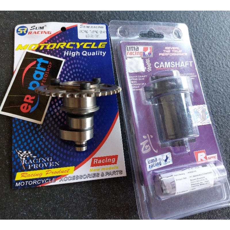 noken as cam Uma racing sentrik sum cam Shaft timing gear
