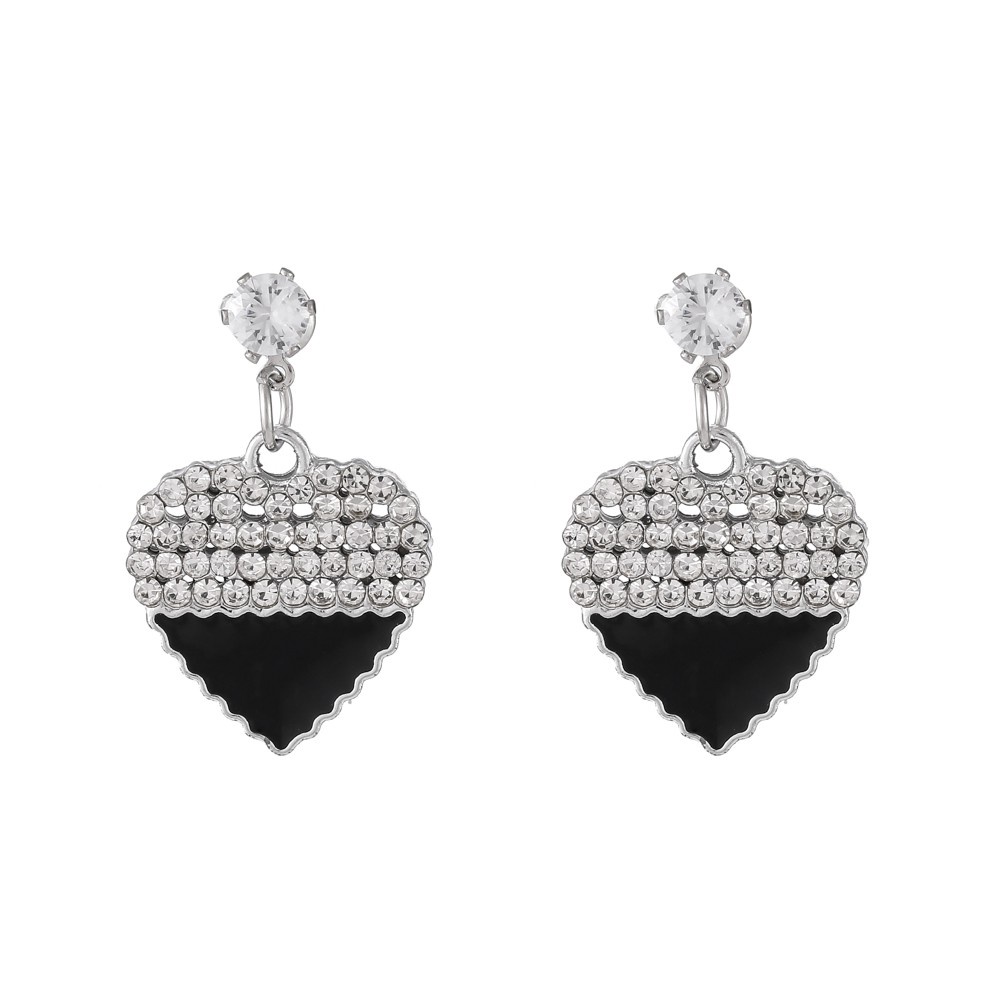 ✅COD Anting Wanita Korean lady earrings thin long earrings cold model suits all-1 White Earring