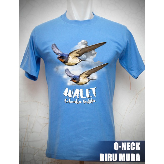 Kaos Burung Walet Terbang Duet Shopee Indonesia
