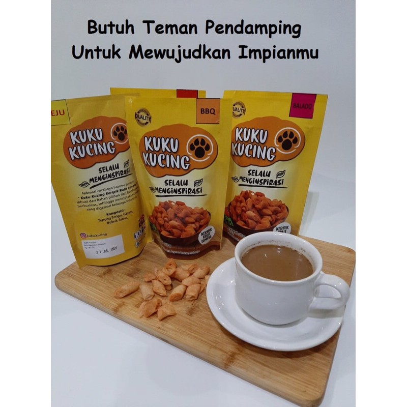 

Kuku kucing Roll Chips