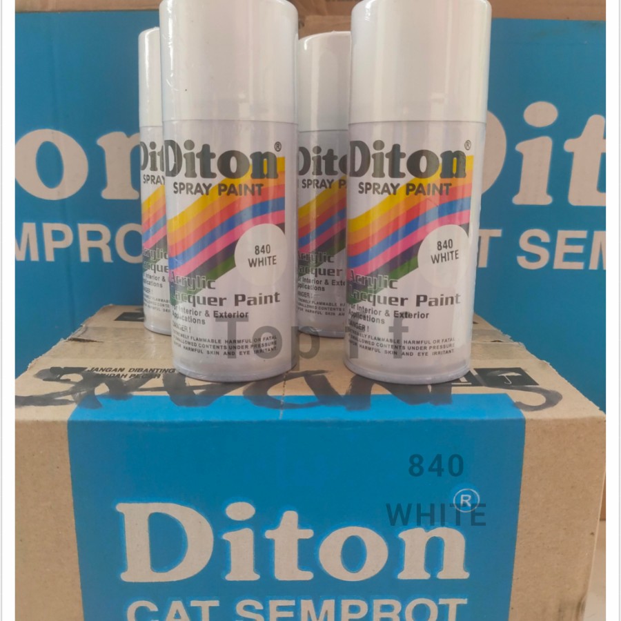 pilox cat semprot Diton *840 WHITE/PUTIH 150cc