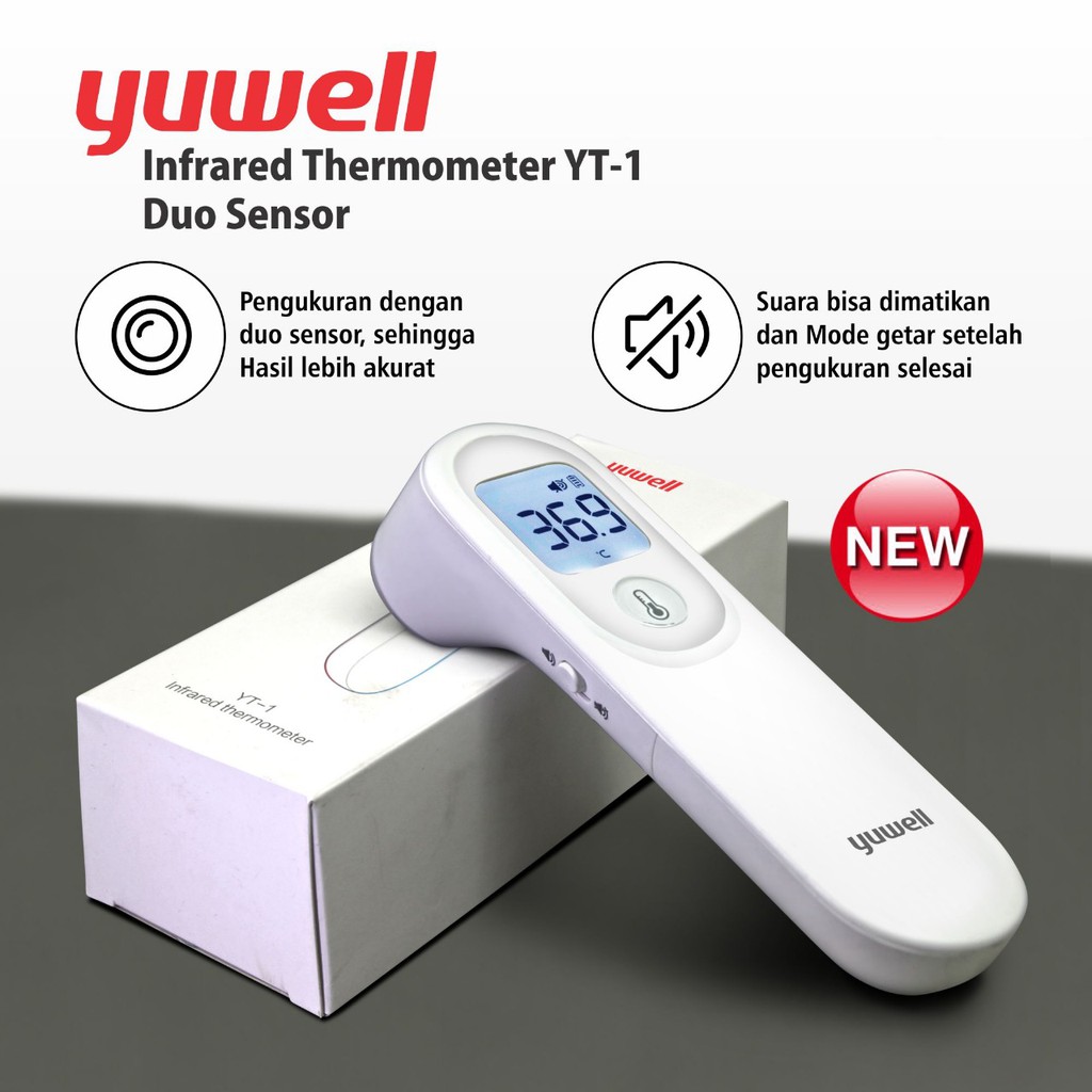 Thermometer Head Yuwell Infrared YT-1 Duo Sensor termometer