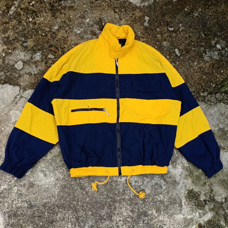 jaket colorblock second