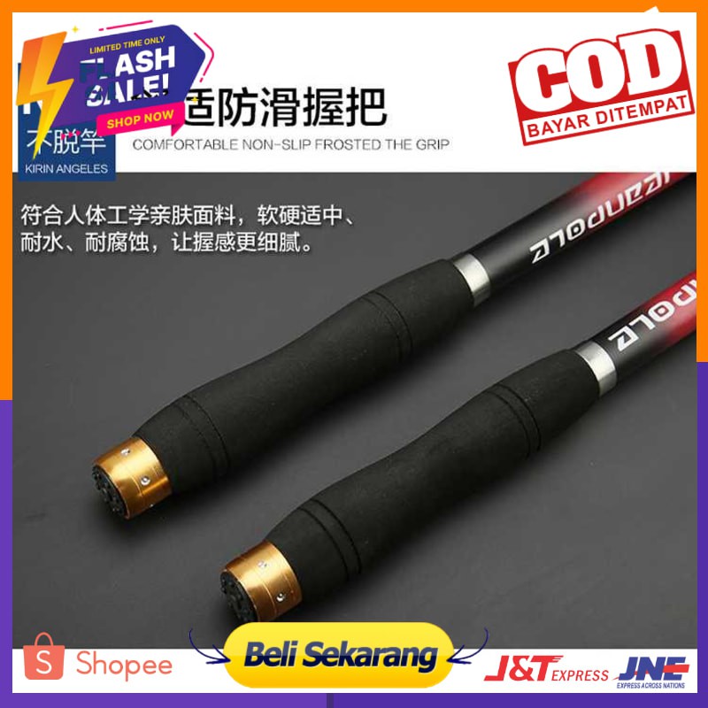 Yuelong Joran Pancing Portable Telescopic Carbon Fiber