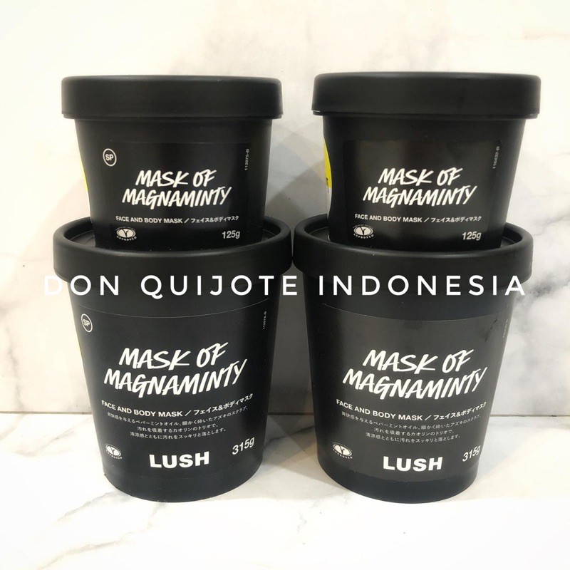 LUSH MASK OF MAGNAMINTY 125gr MASKER 315gr