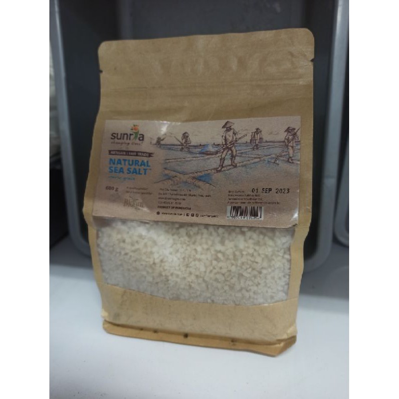 

Natural Sea Salt - Coarse Grain 600 Gr