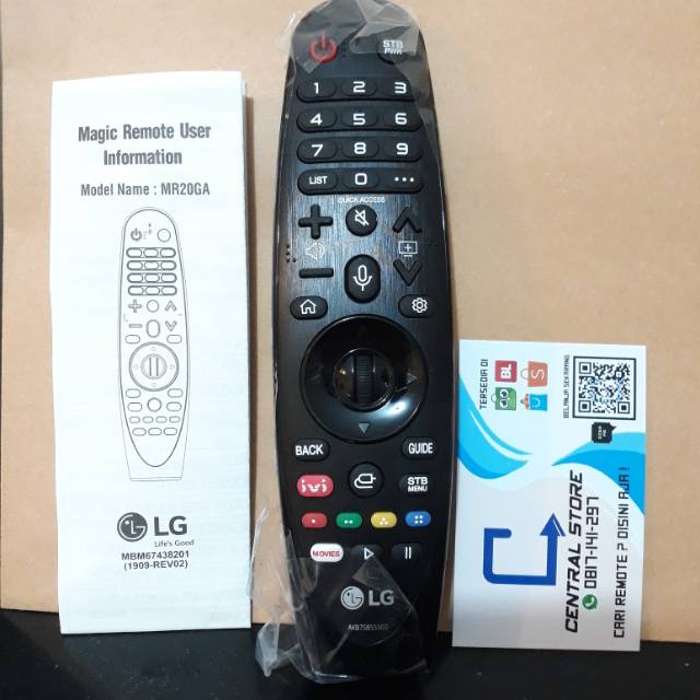 Remote TV LG MAGIC AN-MR20GA IVI ORIGINAL