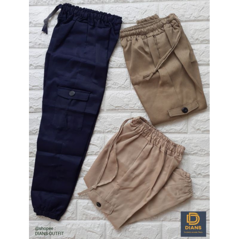 JOGGER PANTS ANAK BEST SELLER /  Cargopant Anak Unisex