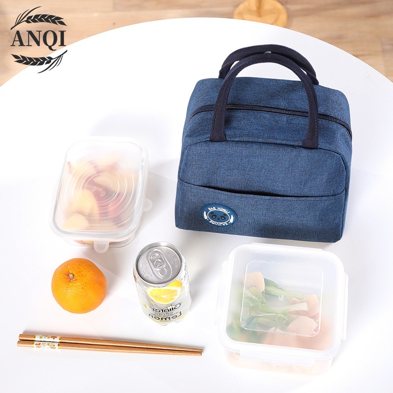 ANQI 1888 WATERPROOF LUNCH BOX / WARNA LENGKAP / Tas Bekal Makanan Anti Air / Cooler Bag Lunch Box Aluminium Foil VS-8