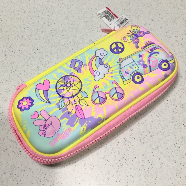 Smiggle Pencil Hard Case Original Love Day