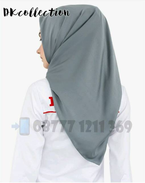 Kerudung merah honda - kerudung abu abu honda - hijab honda -