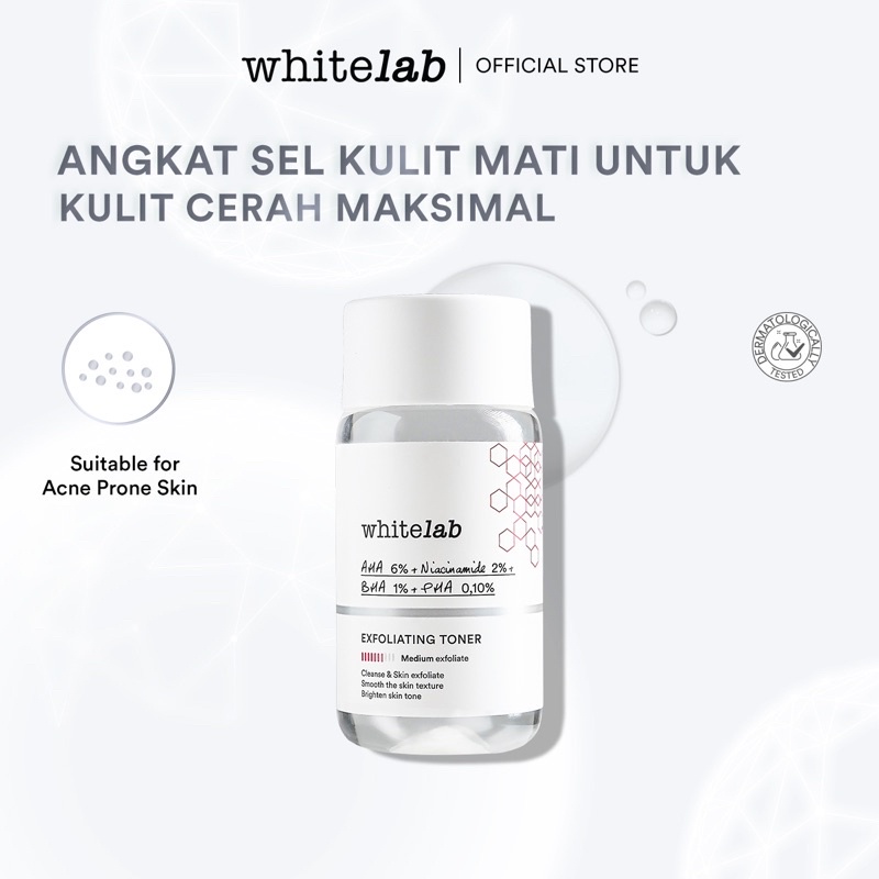 WHITELAB EXFOLIATING TONER 60ML