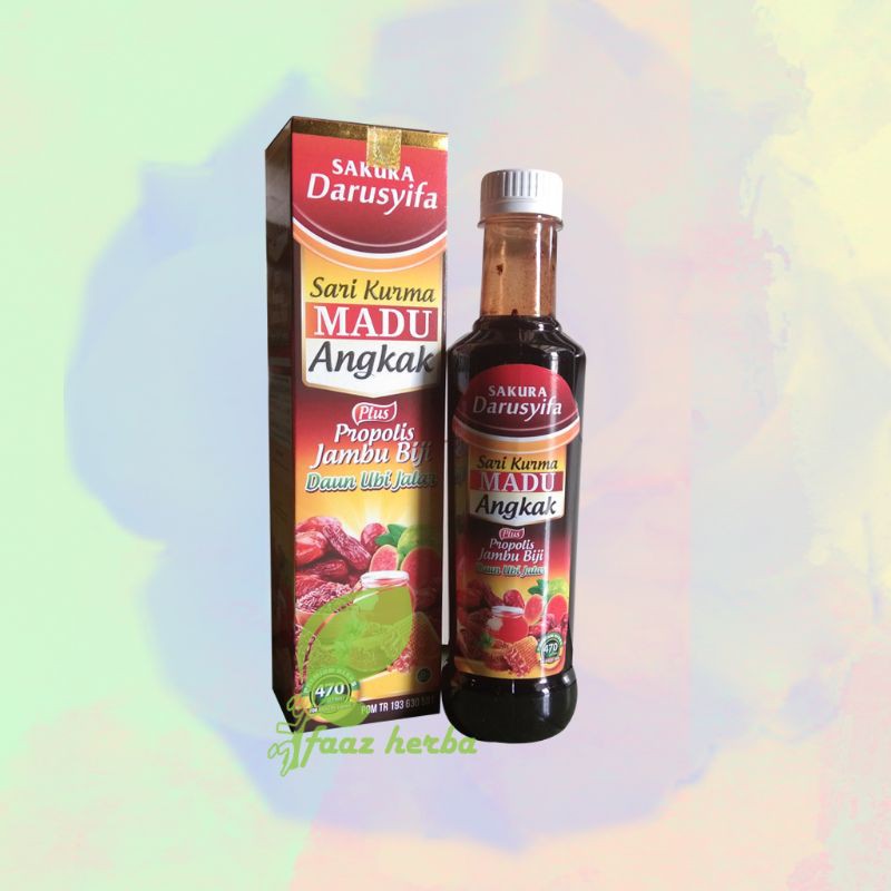 Sari Kurma Madu Angkak Plus Propolis Jambu Biji Daun Ubi Jalar Darusyifa