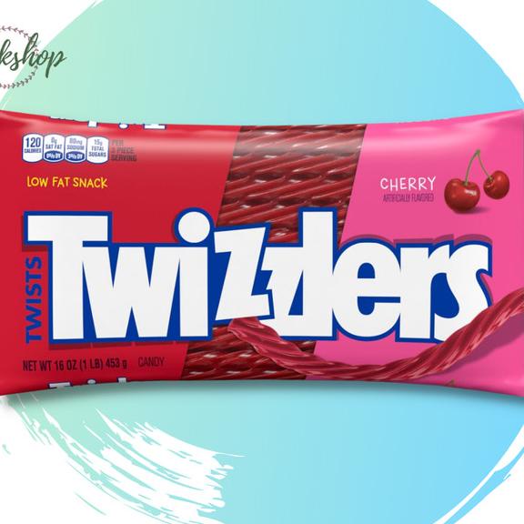 

Permen Twizzlers Twist Cherry Snack Import 453 Gram
