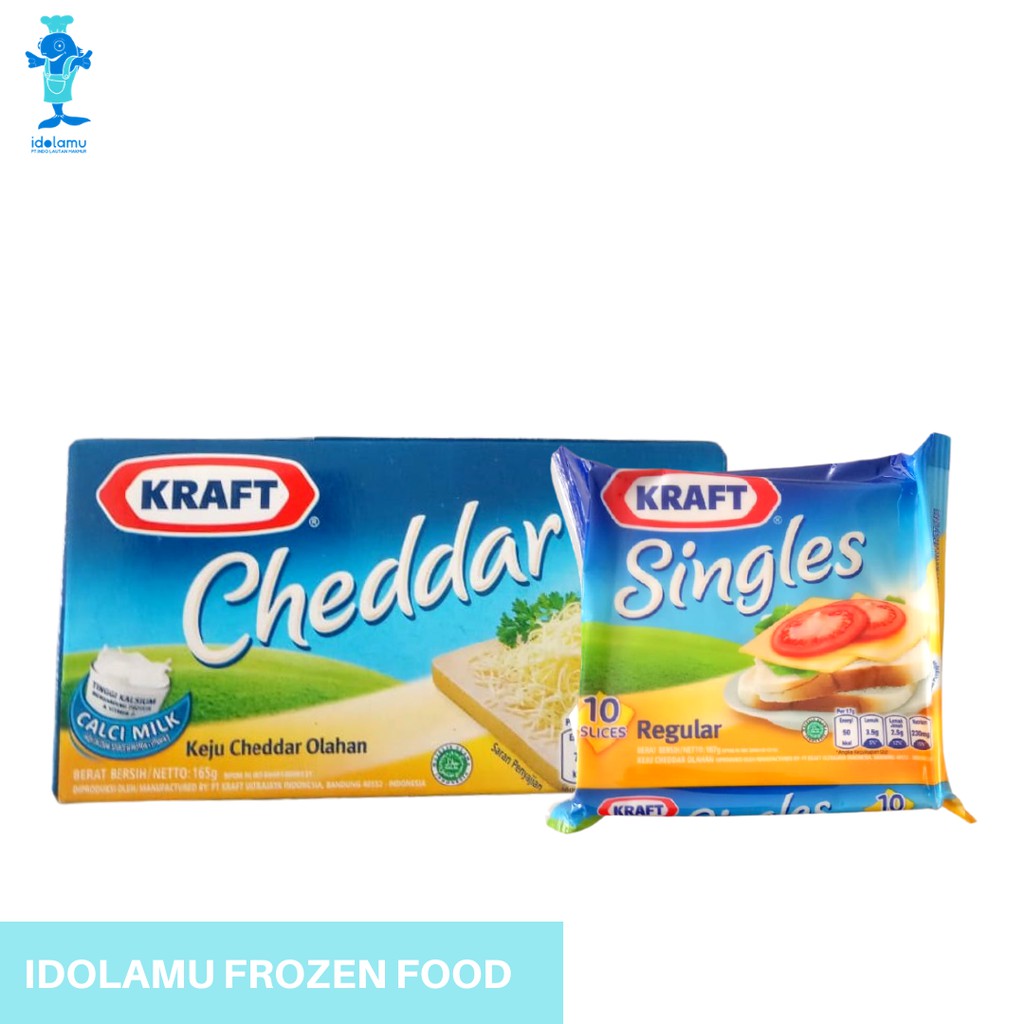 

KRAFT Singles Cheddar All in One (165gr - 167gr)