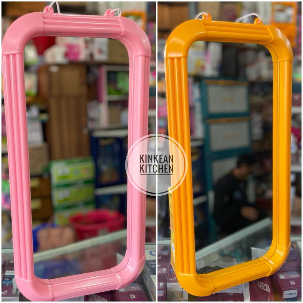 Kaca Cermin Dinding / Wall Mirror Golden Hen M - 390