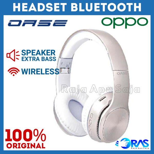 HEADSET BLUETOOTH OASE KG10 - Headphone Wireless Hetset Henset Hedset Hengset Handset Headphones