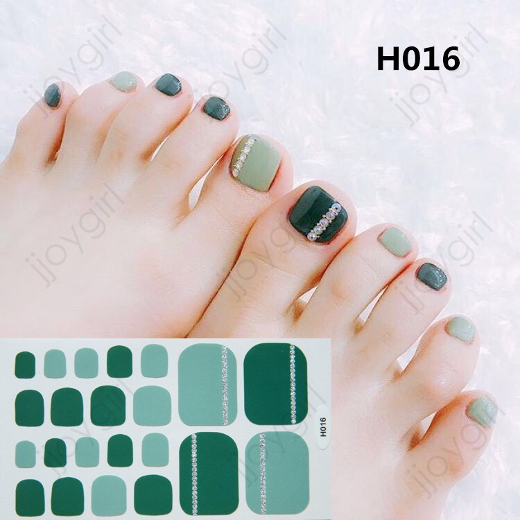 &lt;Jjoygirl&gt;H Nail sticker motif / sticker kuku / stiker kuku / nail stiker glitter / stripes design