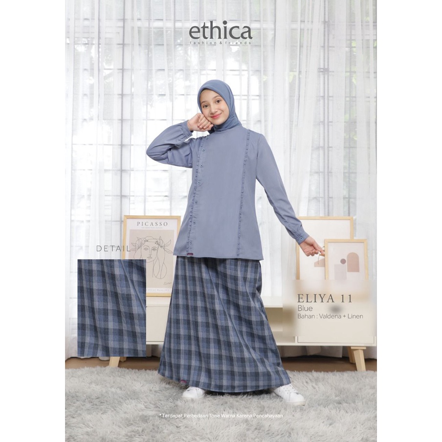 SETELAN REMAJA TERBARU ETHICA ELIYA 11 BLUE