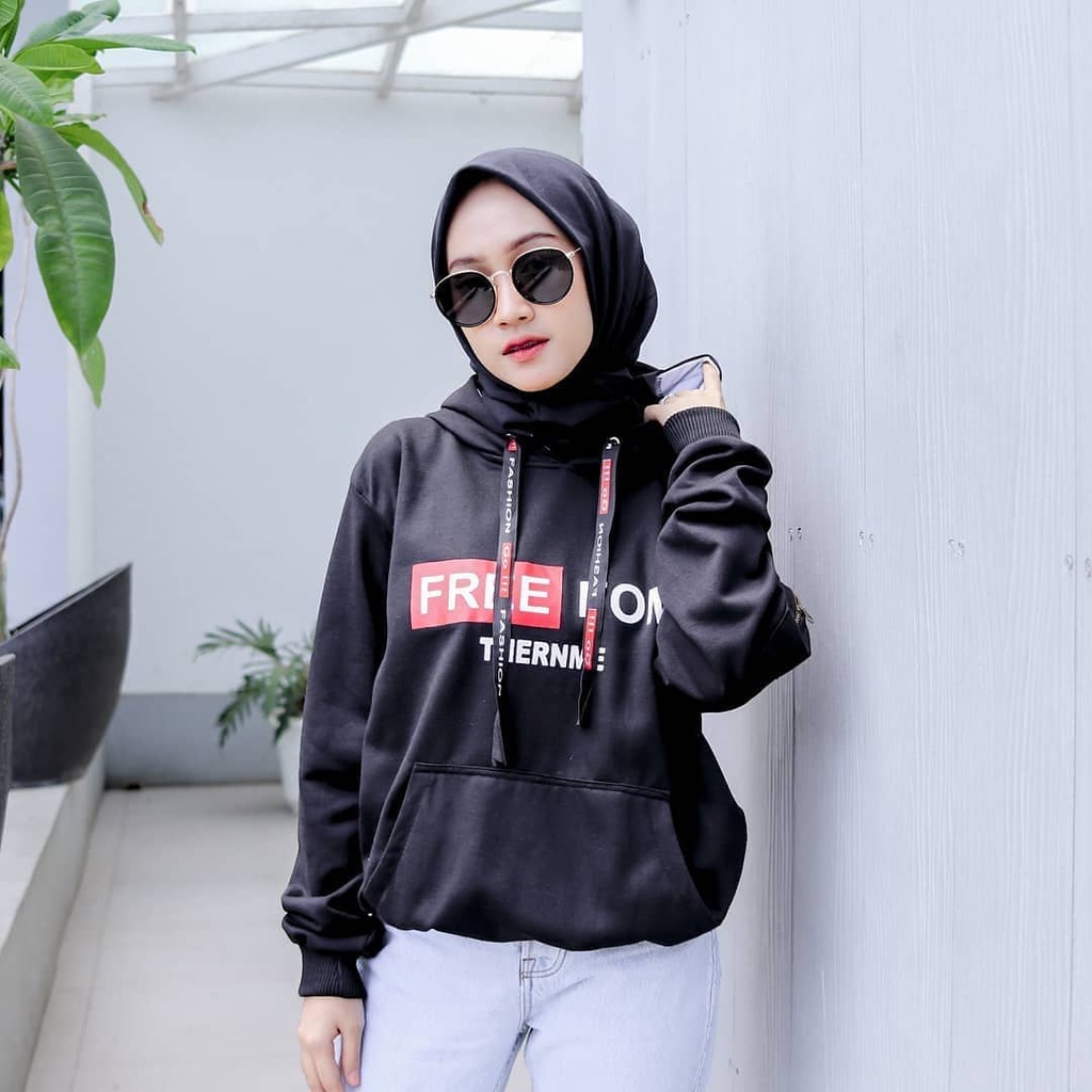 FREEFOM HOODIE || SWEATER HOODIE MURAH #FR