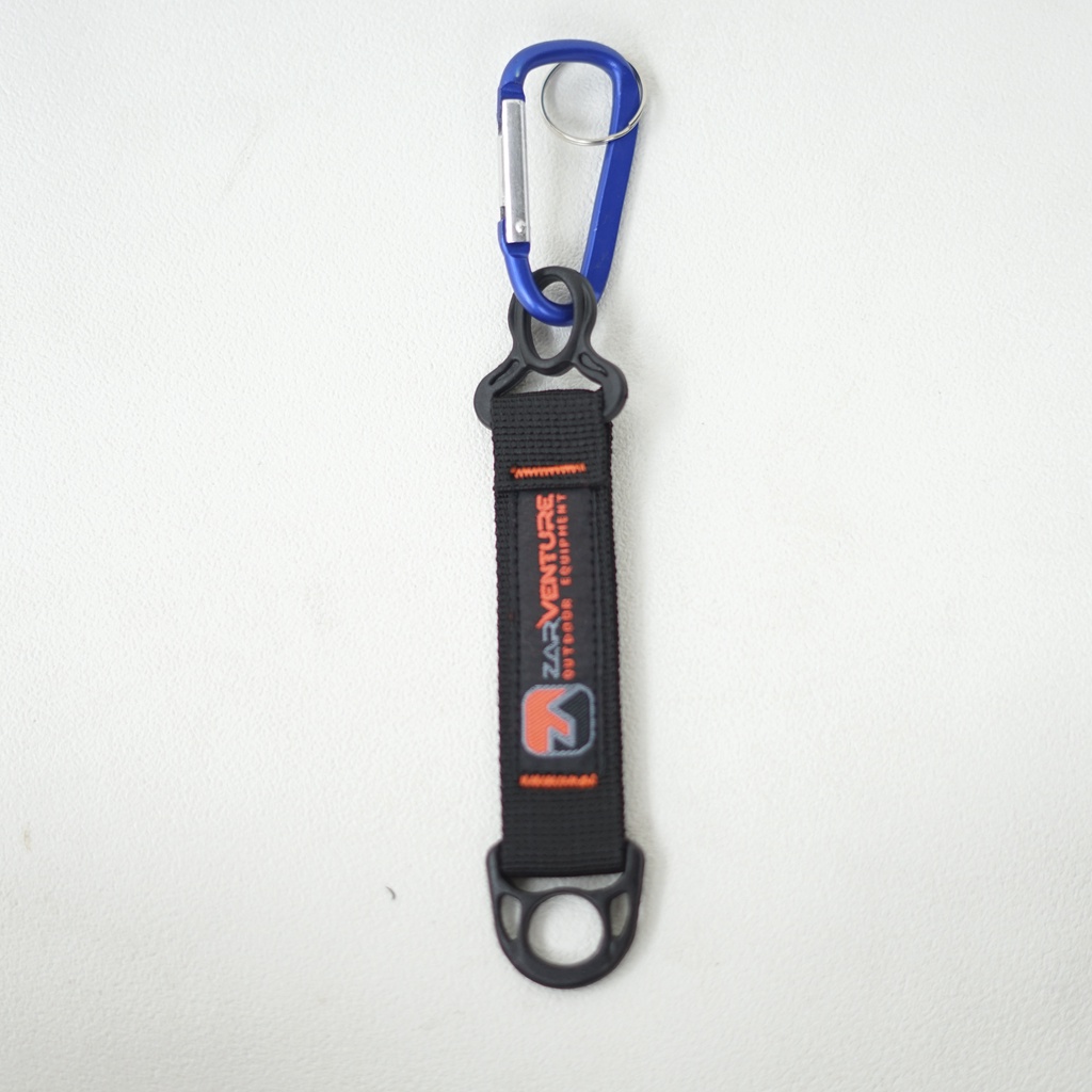 Zarventure Gantungan Kunci CARABINER SCRU Alumunium Aloy