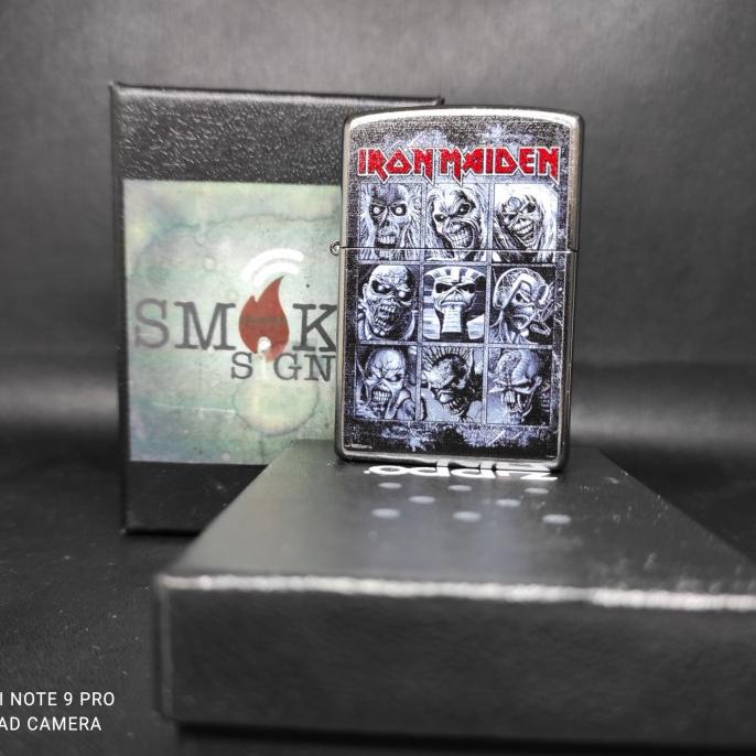 ZIPPO CUSTOM IRON MAIDEN ORIGINAL