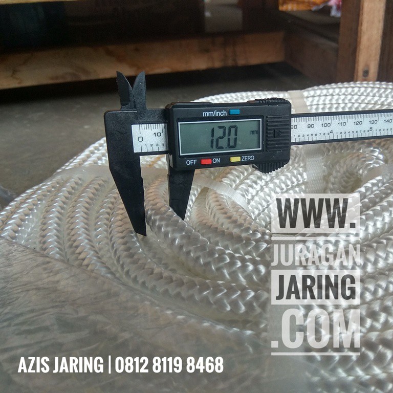 

Tali Karmantel 12 mm tali bendera per meter