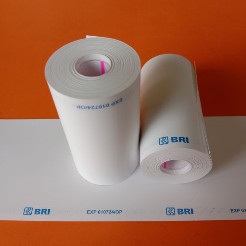 

KERTAS THERMAL BRILINK LOGO BRI UKURAN 57X30 MM