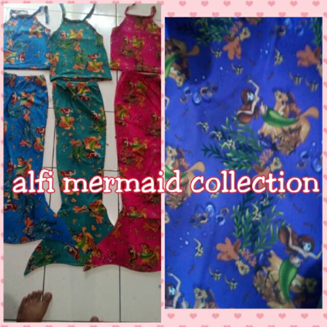 Mermaid anak/mermaid duyung/kostum putri duyung