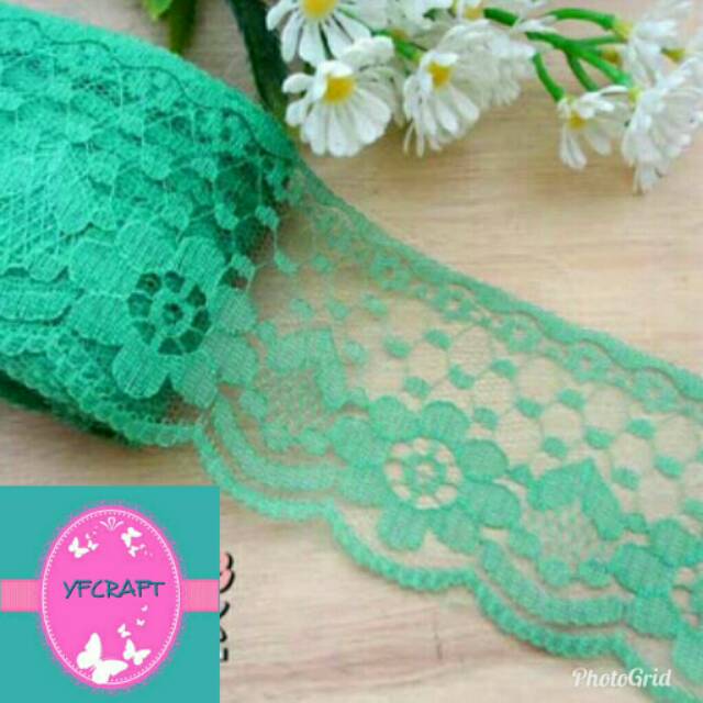 Renda air besar cinderella 6cm per roll