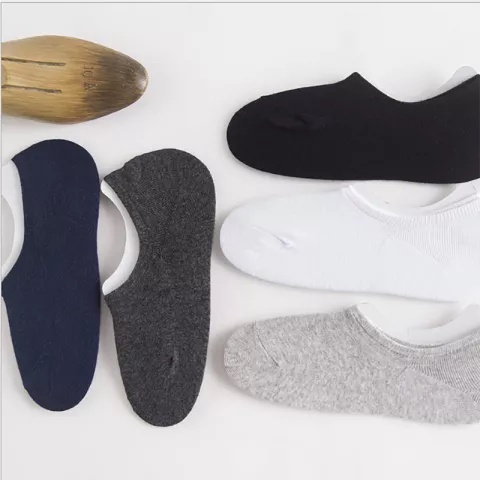 TOKO KL | KAOS KAKI PENDEK INVISIBLE POLOS HIDDEN SOCKS IMPORT KAOS KAKI MATAKAKI PRIA WANITA DEWASA MURAH TERLARIS