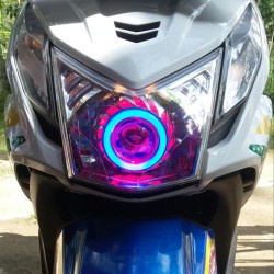 reflektor lampu depan beat fi 2014 projie - HR Motoshop