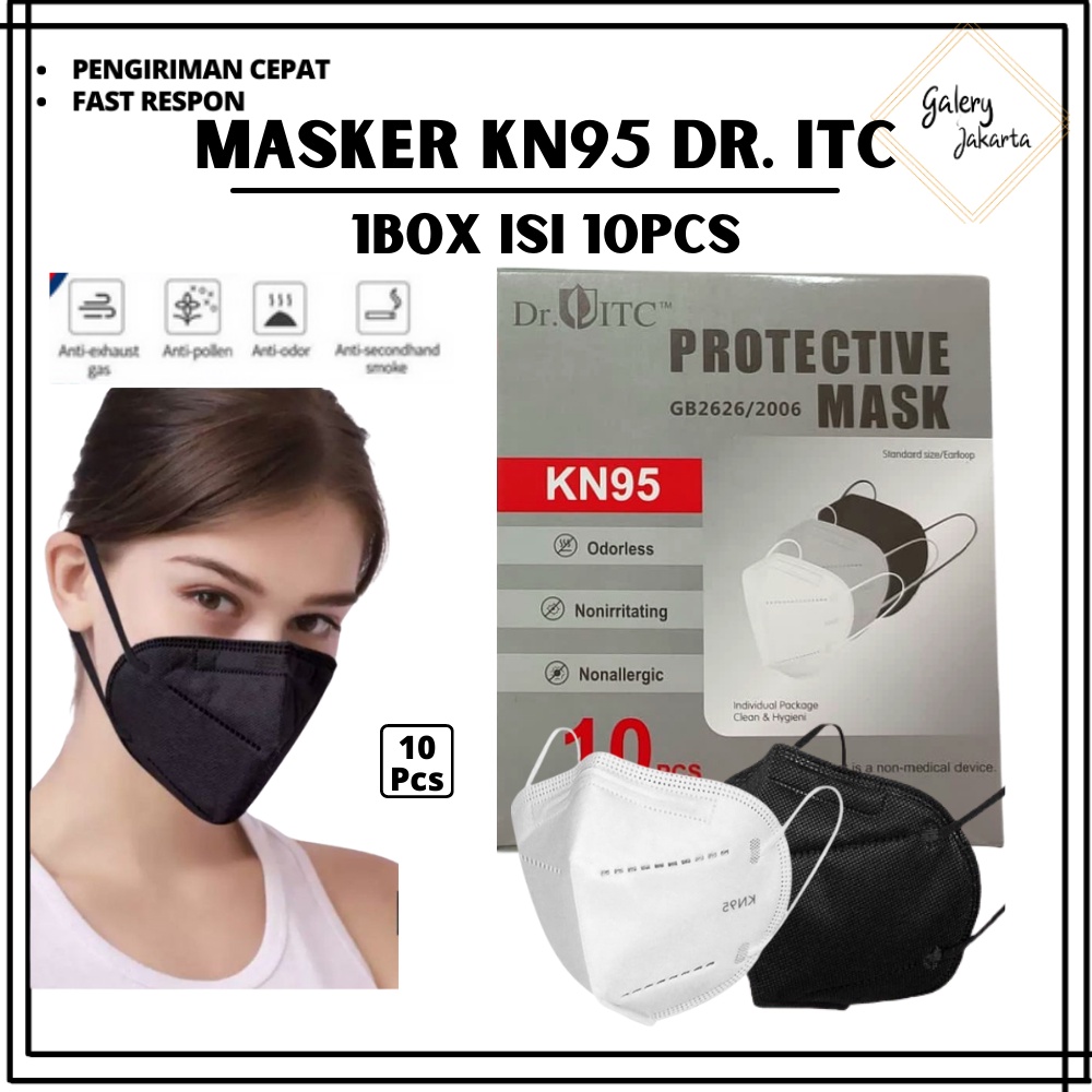 [ DR.ITC ] Masker KN95 DR.ITC Earloop isi 10 Pcs per Box GJ
